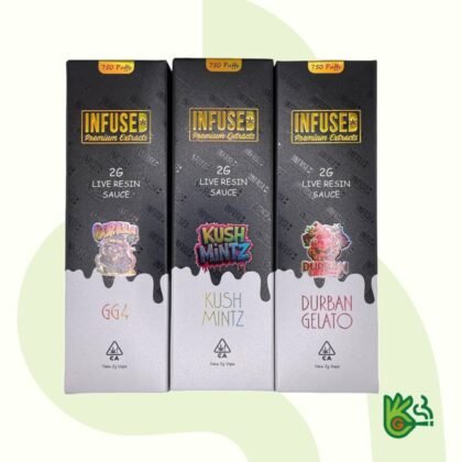 2G Live Resin Vapes